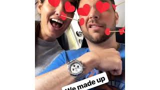 Power Series Star Jerry Ferrara And Wife Breanne Racano Having A Fun On A Plane