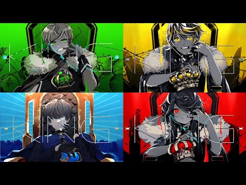 【KING】ぷりっつ/あっきぃ/そらびび/ころん の４人で合唱！！【歌ってみた】