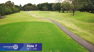 Hole 07 - Course Flyover - Moore Park Golf screenshot 2