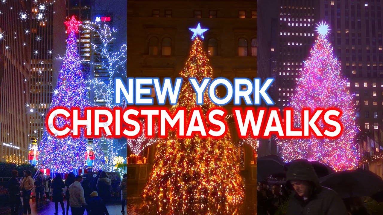 4k NEW YORK Christmas Walks Six Walking Tours In 1 Video no Loops 4k-new-york-christmas-walks-six-walking-tours-in-1-video-no-loops