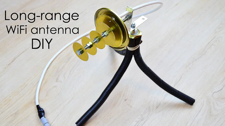 How to make long-range WiFi antenna at home