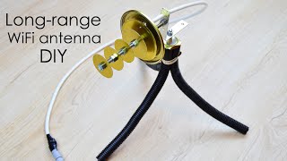 How to make longrange WiFi antenna at home