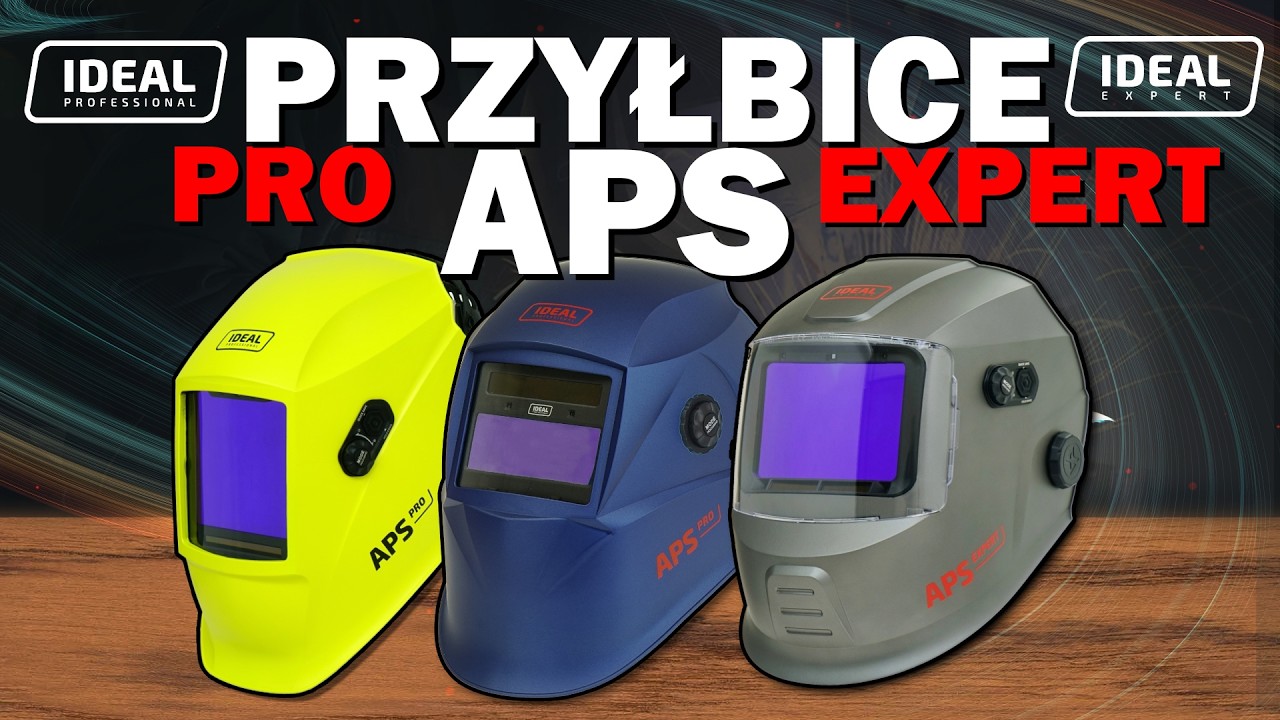 Przyłbica spawalnicza samościemniająca Ideal APS-510G