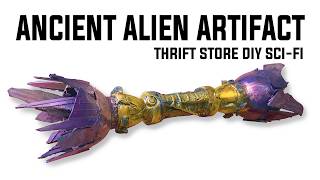 DIY Ancient Alien Artifact from a Thrift Store Toy
