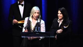 Matthew Settle Presents Writers Guild Award to Anyone But Me