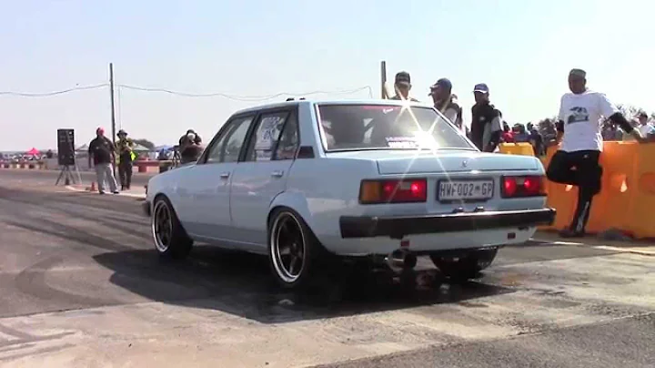 Wessel Oosthuizen in action - V8 Lexus Twin Turbo ...