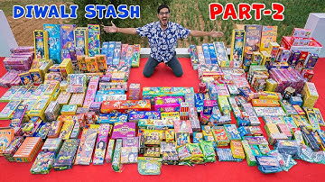 NEW DIWALI STASH TESTING🔥- अजीबोगरीब पटाखो का मज़ा😍 | Unexpected Crackers