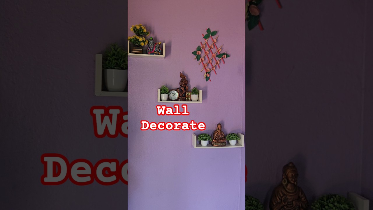 DIY Hanging Rack | Wall Decoration Idea 