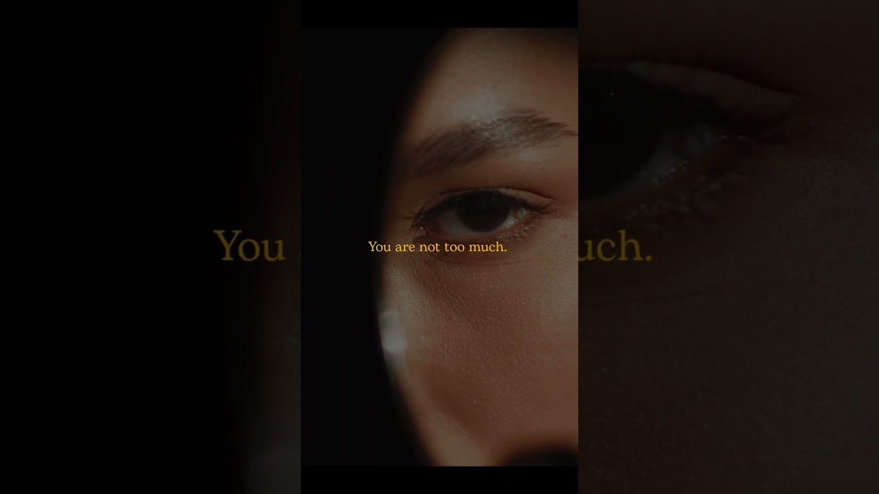 You’re Not Too Much — You’re Perfectly You | EMOTIONAL Quote |  