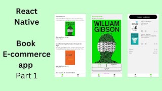 Part 1 : Intro and creating the Book list page and book details page UI