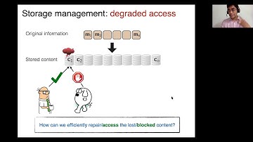 CONF-CDS - Erasure codes for efficient repair in distributed storage