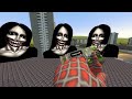 POV Kushusake Onna Vs Termina Vs Youshie in (Garry's Mod)