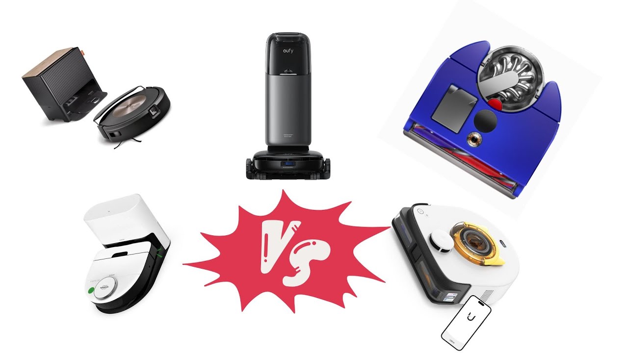 Watch Dyson 360 Vis Nav vs Eufy S1 Pro vs  iRobot Combo j9+ vs UBPET V10 vs Vorwerk VR7 - Carpet Test on YouTube