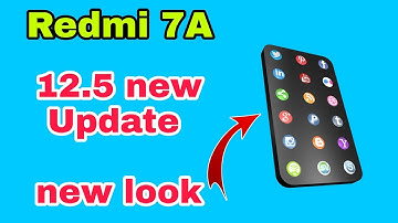 REDMI 7A GOT MIUI 12.5.1 OFFICIAL STABLE UPDATE | Redmi 7A Miui 12.5 Update : Rollout Started