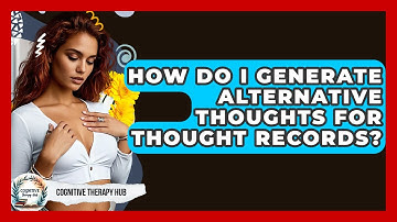 How Do I Generate Alternative Thoughts For Thought Records? - Cognitive Therapy Hub