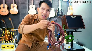 Phụ kiện jack guitar tự hàn cho anh em khi nâng cấp eq bên Bảo guitar