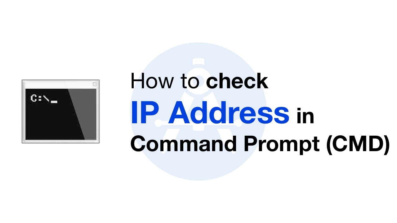 How to find IP Address with Command Prompt (CMD). - YouTube