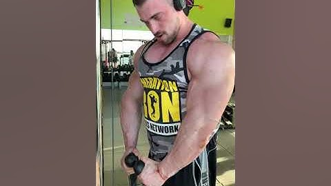 Rope hammer curls drop set  dani kaganovich