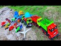 Mobil tronton panjang angkut mobil mobilan truk molen motorcros helikopter crane bustayo excavator