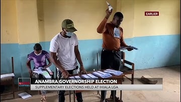 Anambra Governorship Election: Supplementary Elections Held At Ihiala LGA