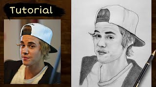 How to draw Justin Bieber step by step | Justin Bieber Pencil Sketch |Drawing Tutorial |  YouCanDraw