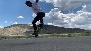 Practicing BACKSIDE 180s