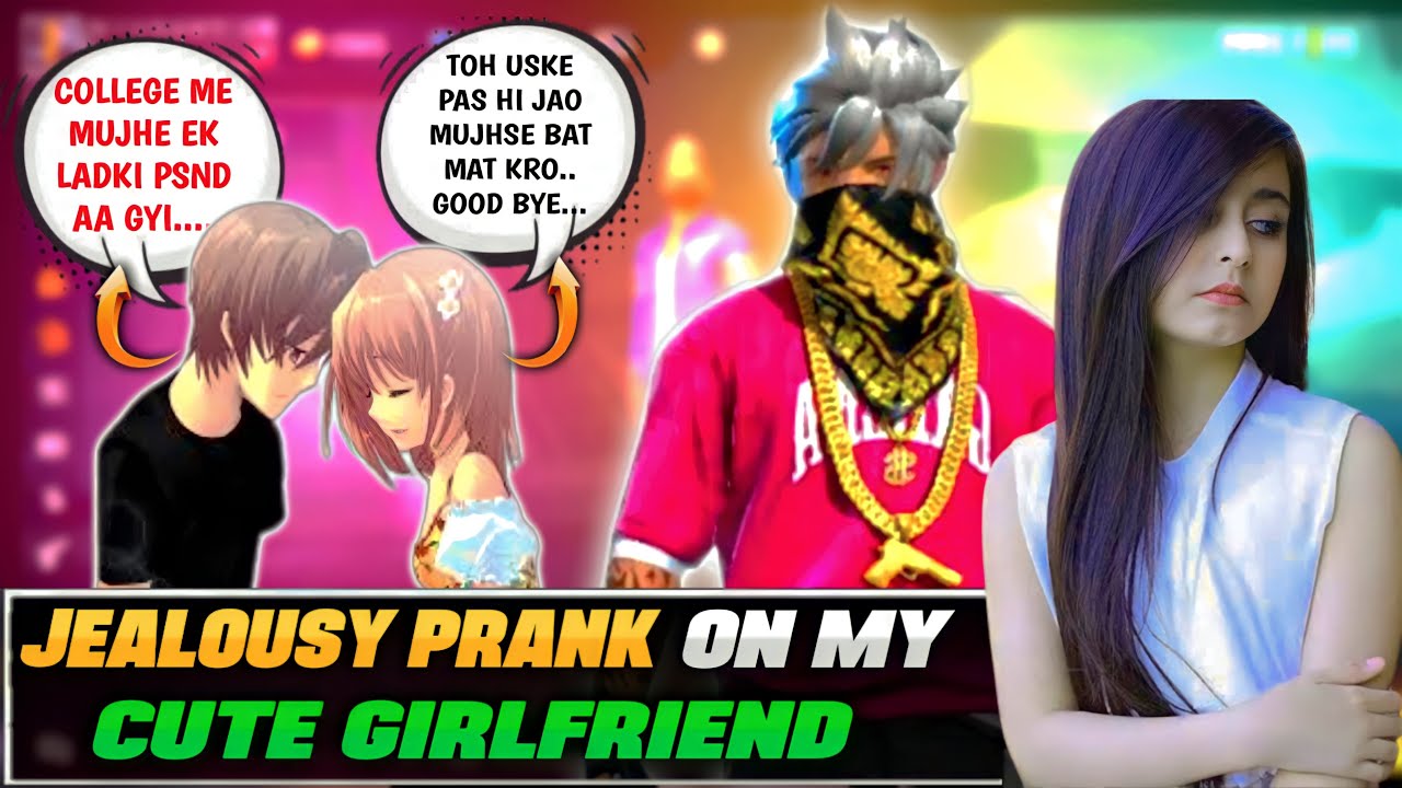 Jealousy Prank On My Cute Girlfriend 🤭 Freefire ❤️ || Gone Emotional 🥺 || Garena Freefire 💔