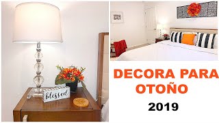 DECORA TU CASA PARA OTOÑO 2019 / DECORA TU HABITACION PARA OTOÑO 2019