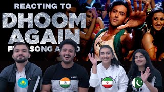 Dhoom Again Full Song Reaction | Dhoom: 2 | Hrithik Roshan | Aishwarya Rai | Foreigners React