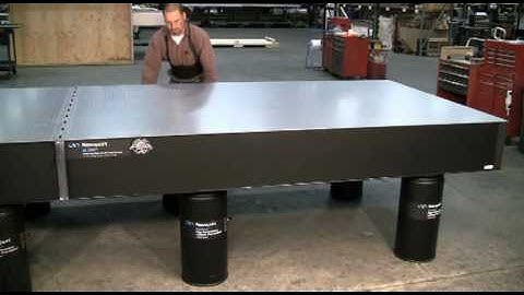 Modular Doubled Optical Table Installation Part 2