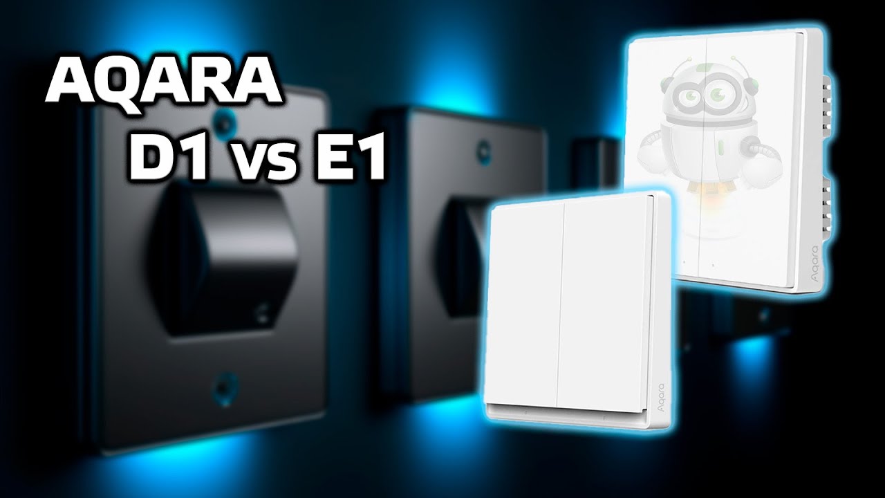 Aqara D1 vs Aqara E1 на две клавиши без нуля, сравниваем zigbee
