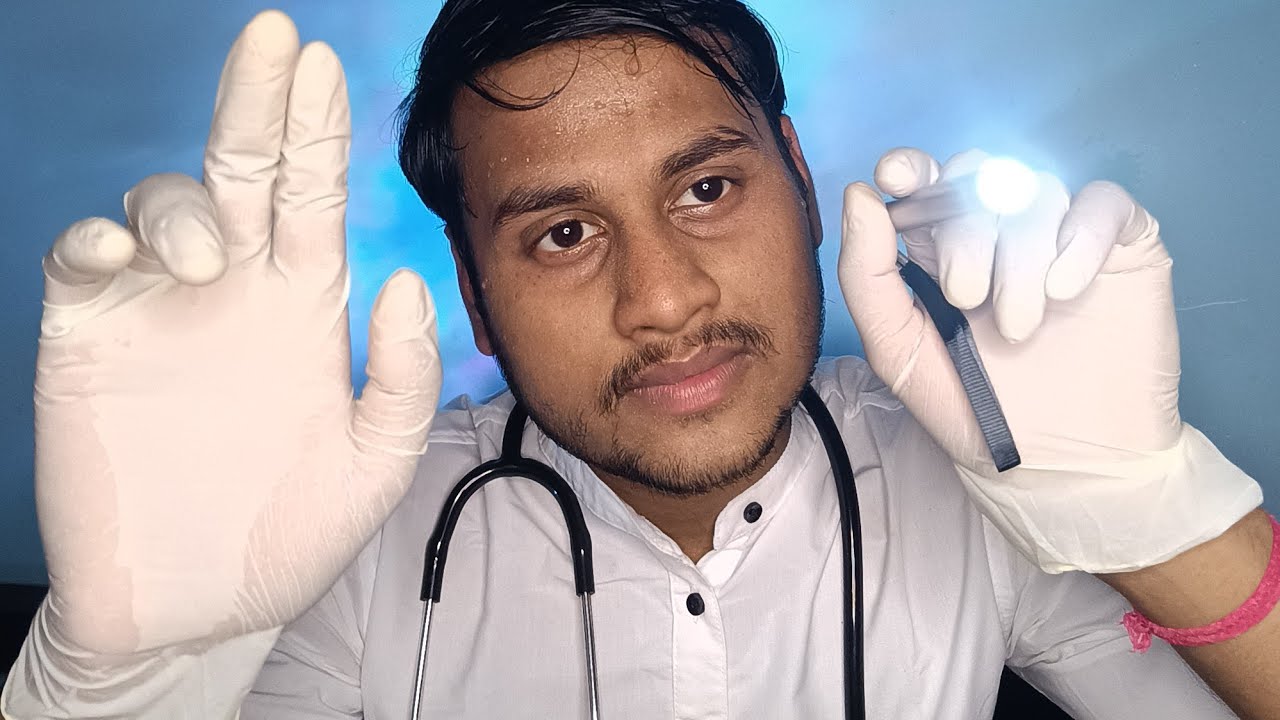 ASMR Cranial Nerve Exam 👀🩺 | Relaxing Doctor Roleplay for Sleep & Tingles