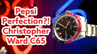 The Ultimate Pepsi GMT? Christopher Ward C65 Unboxing #unboxing #gmt