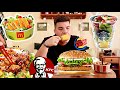 MEGKÓSTOLTAM NÉPSZERŰ GYORSÉTTERMEK “EGÉSZSÉGES” OPCIÓIT!🍔😍 | Meki, Burger King, KFC, Starbucks