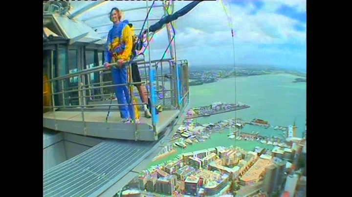 Marc Lyncheski's Sky Jump (Auckland, NZ's Sky Tower)