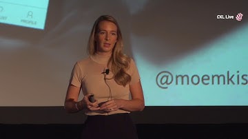 Customer experience optimization: The Iconic: Customer example - Moe Kiss at CXL Live