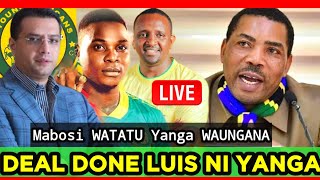 🔴#live_DEAL DONE! LUIS MIQUISSONE RASMI YANGA, MABOSI WATATU YANGA KUFURU! WACHANGA MILIONI 480!