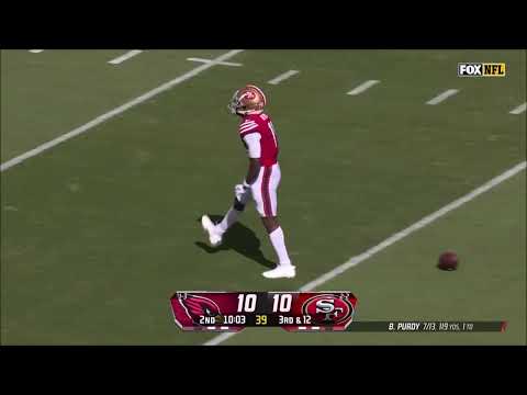 Brock Purdy - Every Completed Pass - 49ers vs Arizona Cardinals - NFL Week 5 2024