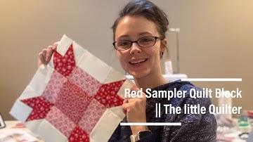 Ruby Sampler Quilt Block || BOM || VLOG 11