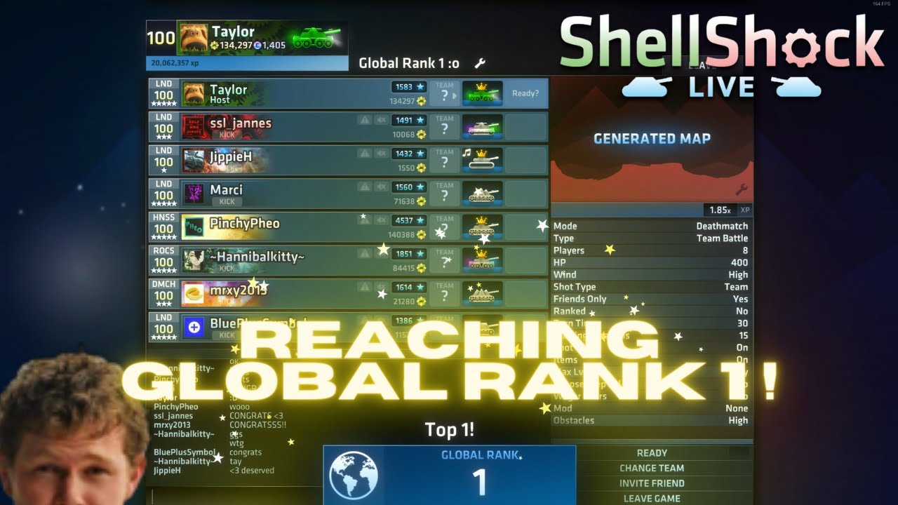 ShellShock Live | Reaching Global Rank 1 in Total XP !