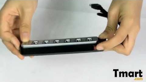 5.91 7 Port USB 2.0 High Speed Hub with Sliding Closure White with Black-81005140