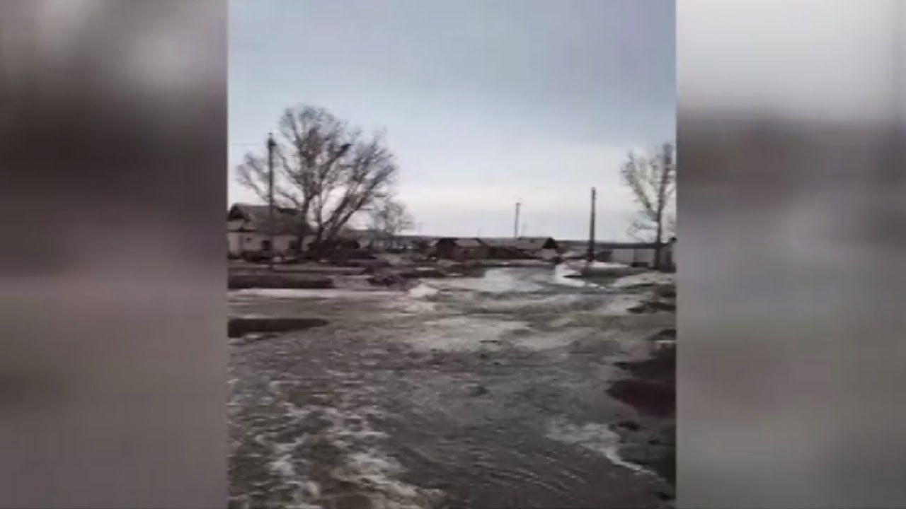 Резкая оттепель спровоцировала потопы в восточной части Казахстана. Погода в СНГ