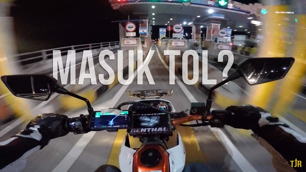 BALI Night Vlog Motor Masuk Tol KAWASAKI D TRACKER 150 YouTube