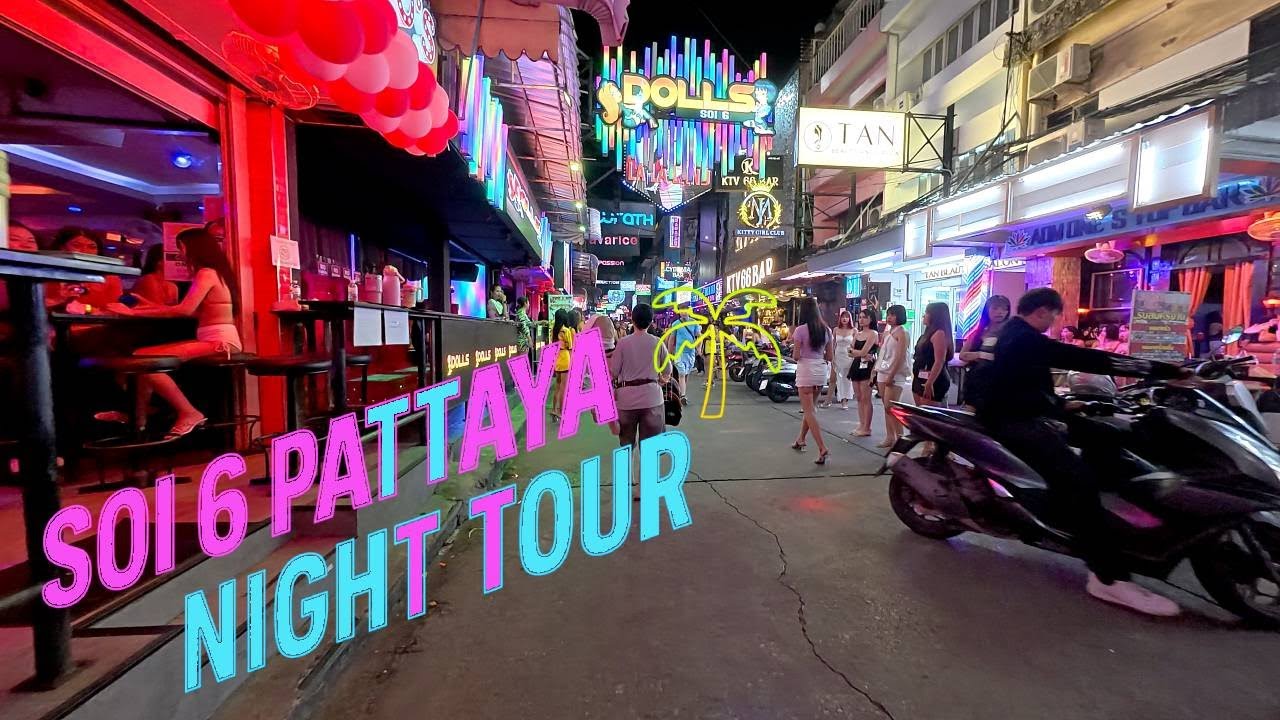 🔥 Night Tour: Soi 6 Pattaya 🌴 The Energy Is Unreal! 🔥
