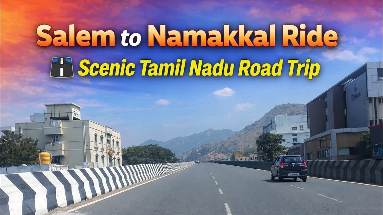 Salem to Namakkal Ride 🛣️ | Scenic Tamil Nadu Road Trip