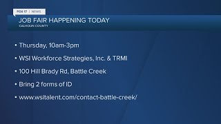 Manufacturing job fair being held in Battle Creek