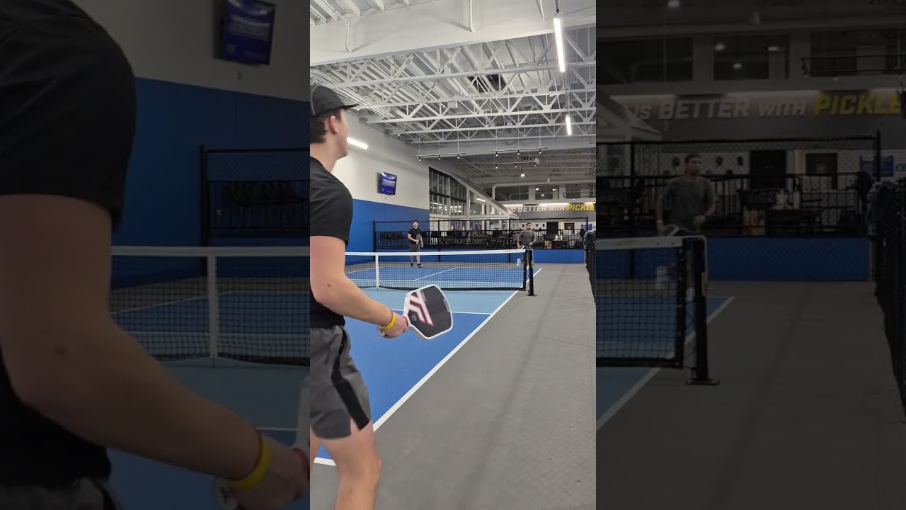 Rec. pickleball game of Jalal-Nathan vs Josh-Tyler