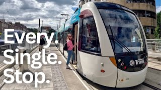 The Edinburgh Tram Challenge. Alighting at EVERY stop between the Airport and Newhaven...