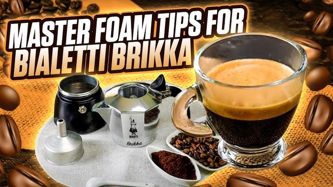 Bialetti KALIFFA (brikka) Moka Express Coffee Maker 2 Cups 