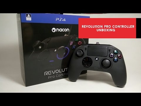 Revolution Pro Controller. Unboxing del mando de Nacon para PS4